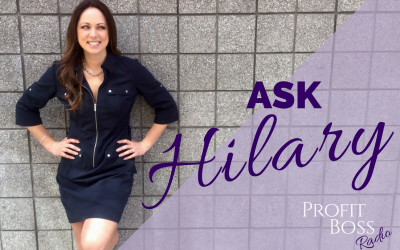 EP 46 | Profit Boss® Radio | #AskHilary: Micro-Financing, Savings Accounts and Business Growth