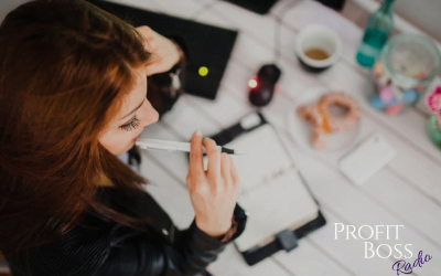 EP 39 | Profit Boss® Radio | Step-by-Step Guide to Escaping the 9-5 with Amy Mewborn, Author